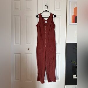 Duer LuxTwill Jumpsuit - Rust